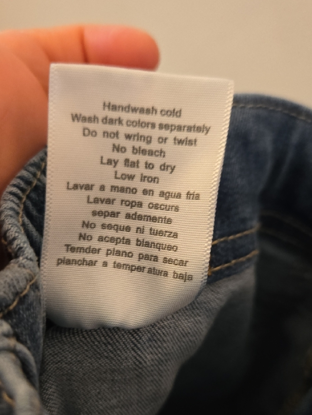 Judy Blue Denim Joggers with Drawstring - Picture 6 of 6